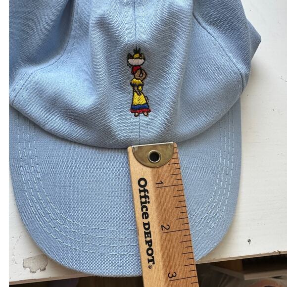 Kowu Light Blue Colombian Embroidered Adjustable Baseball Cap - Picture 12 of 13
